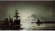 unknow artist Seascape, boats, ships and warships. 68 France oil painting reproduction